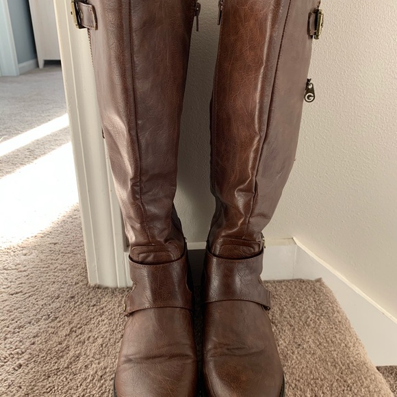 brown riding boots - Picture 2 of 4